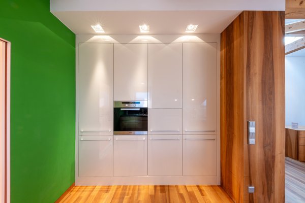 Küchenzeile in weiß